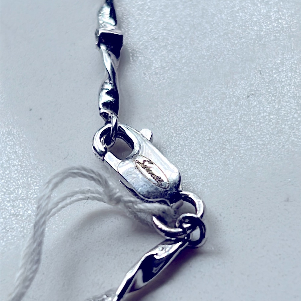 Salavetti 18k Solid White Gold With Diamonds. - image 5